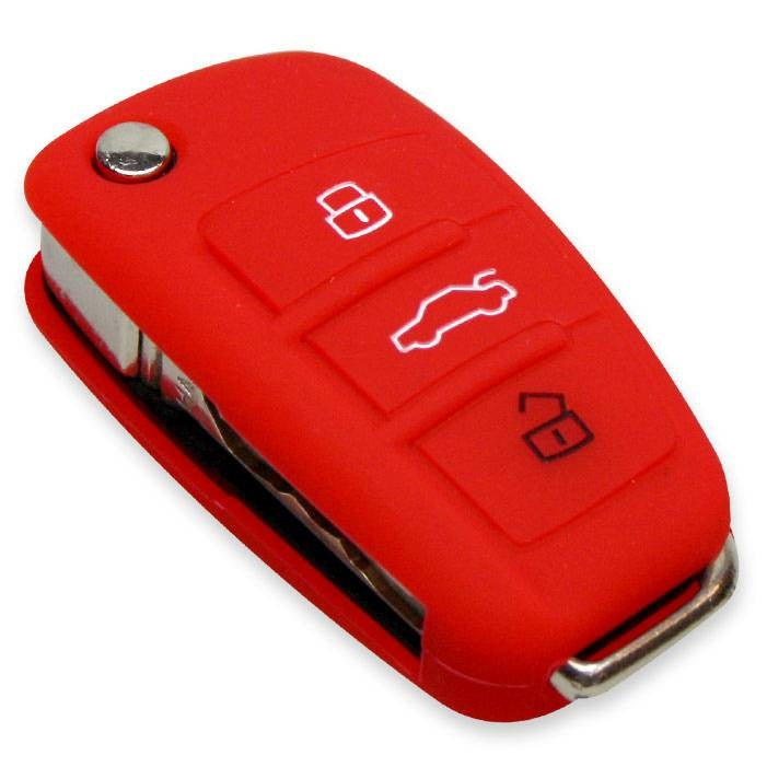 Audi-carkeycover-red
